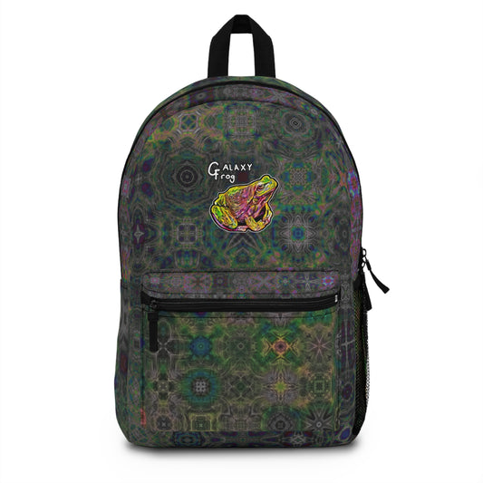 Galaxy Frog Cymagic Kaleidoscape Backpack