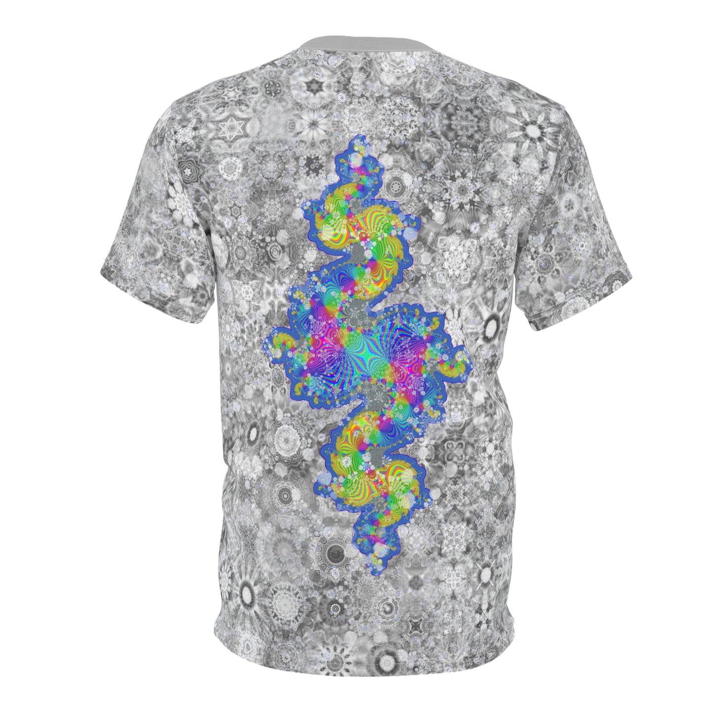 Galaxy Frog Amazing  Fractal Cymatics Kaleidoscape T-Shirt 0001