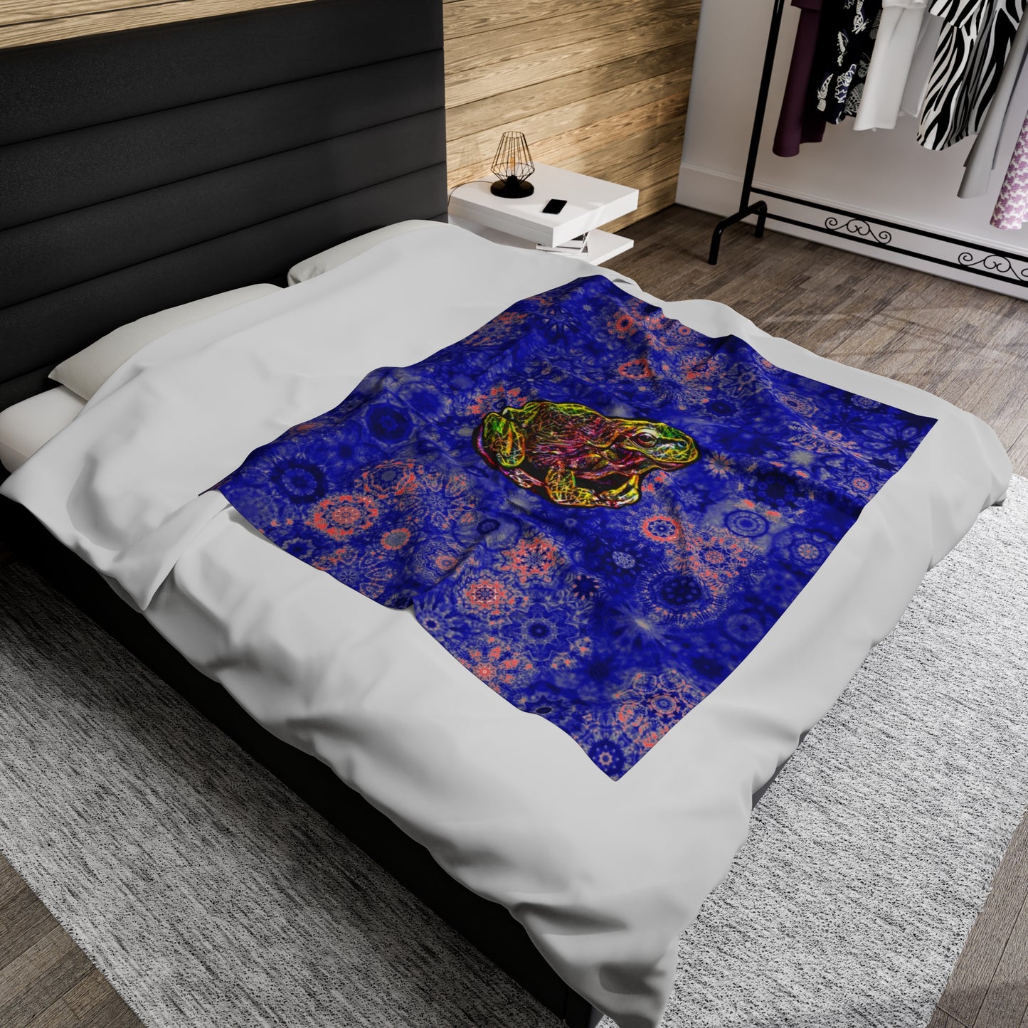 Cymatic 🕉 Velveteen Plush Blanket 3