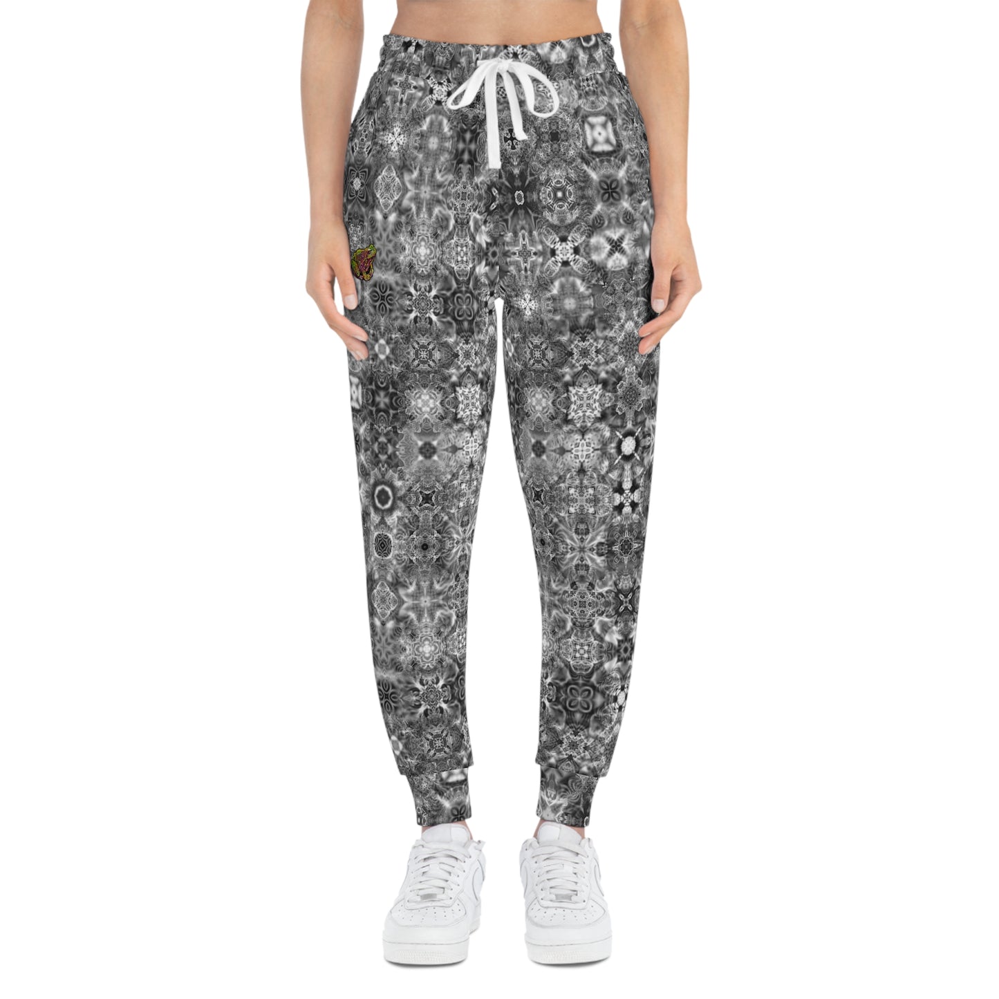 Copy of Galaxy Frog Fractal Cymatics Comfortable Athletic Joggers (AOP) 0001a