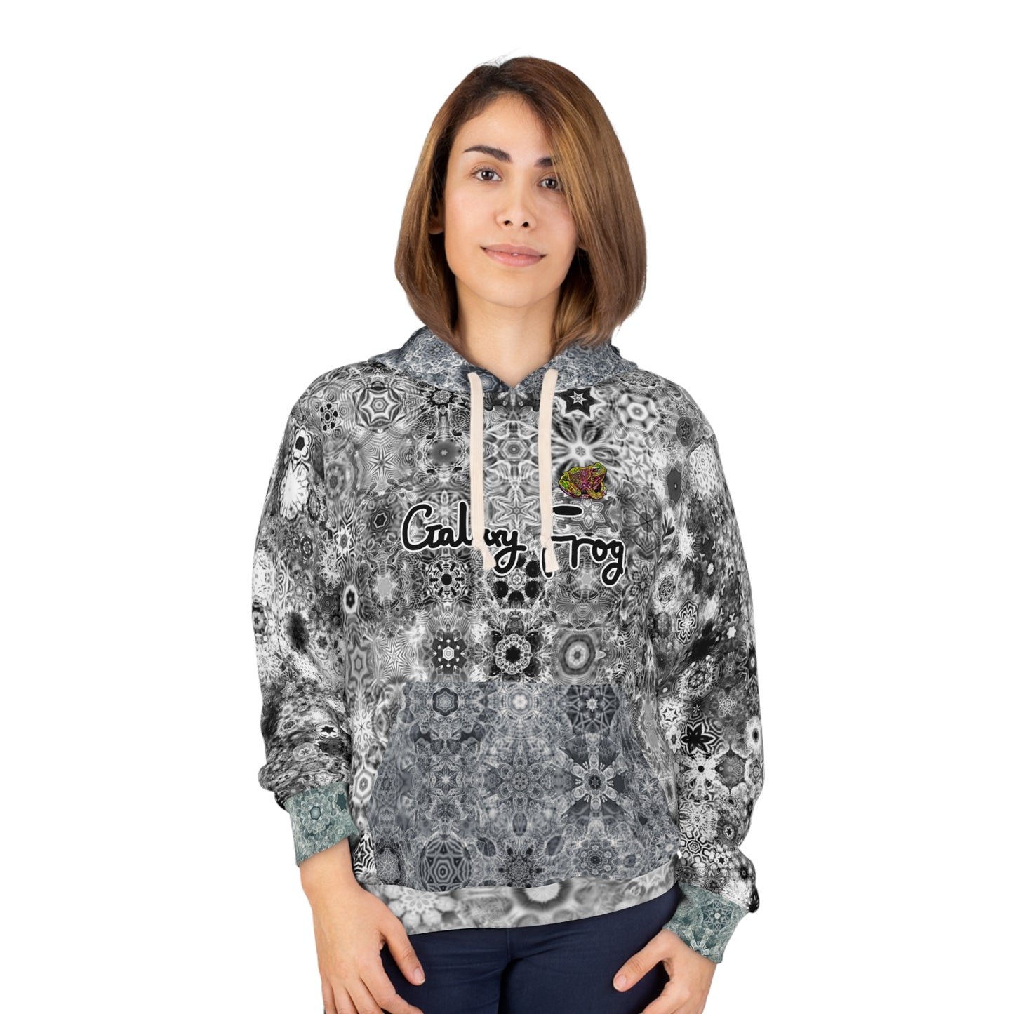 Galaxy Frog Cymatics Pullover Hoodie 0001