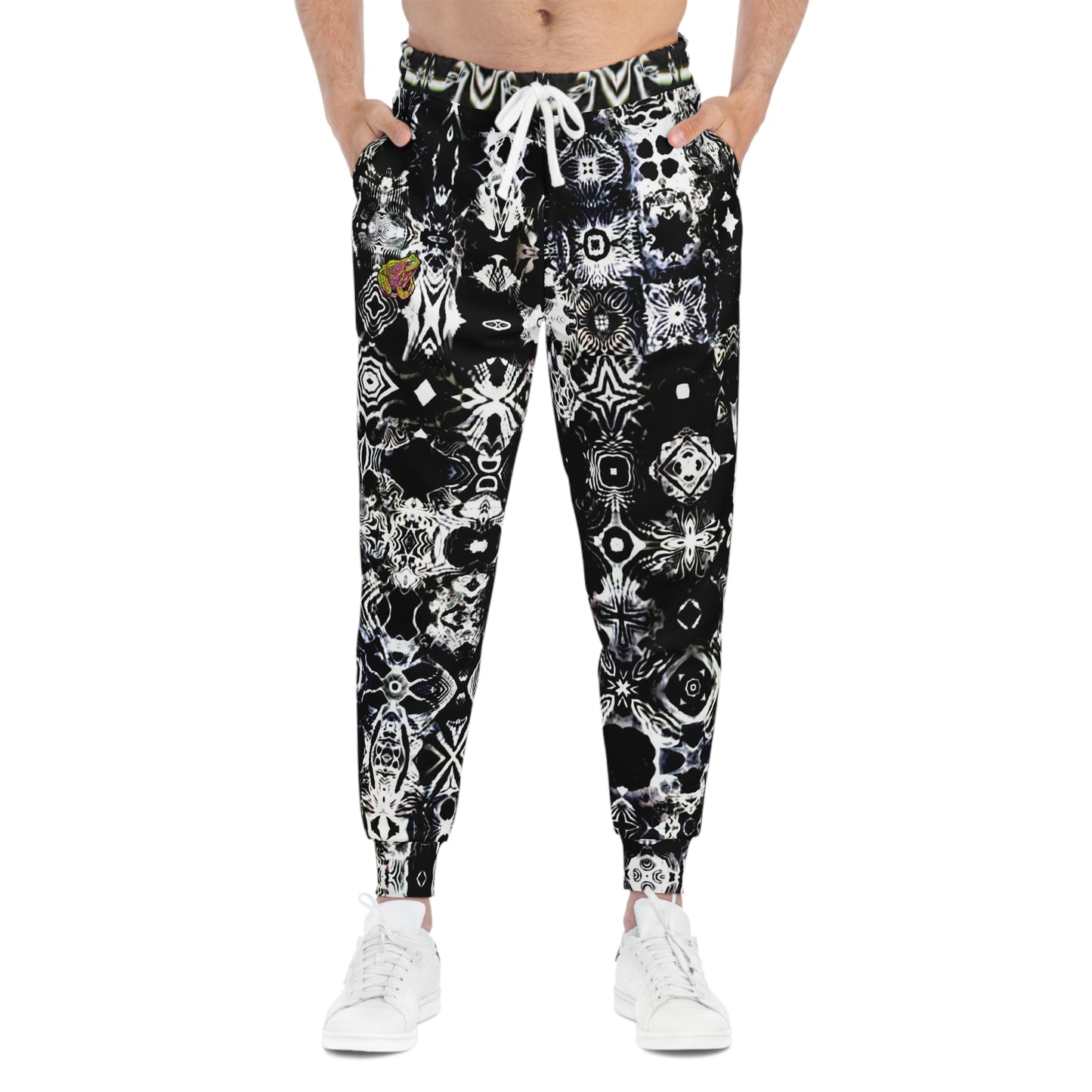 Galaxy Frog Cymatics Athletic Joggers (AOP)