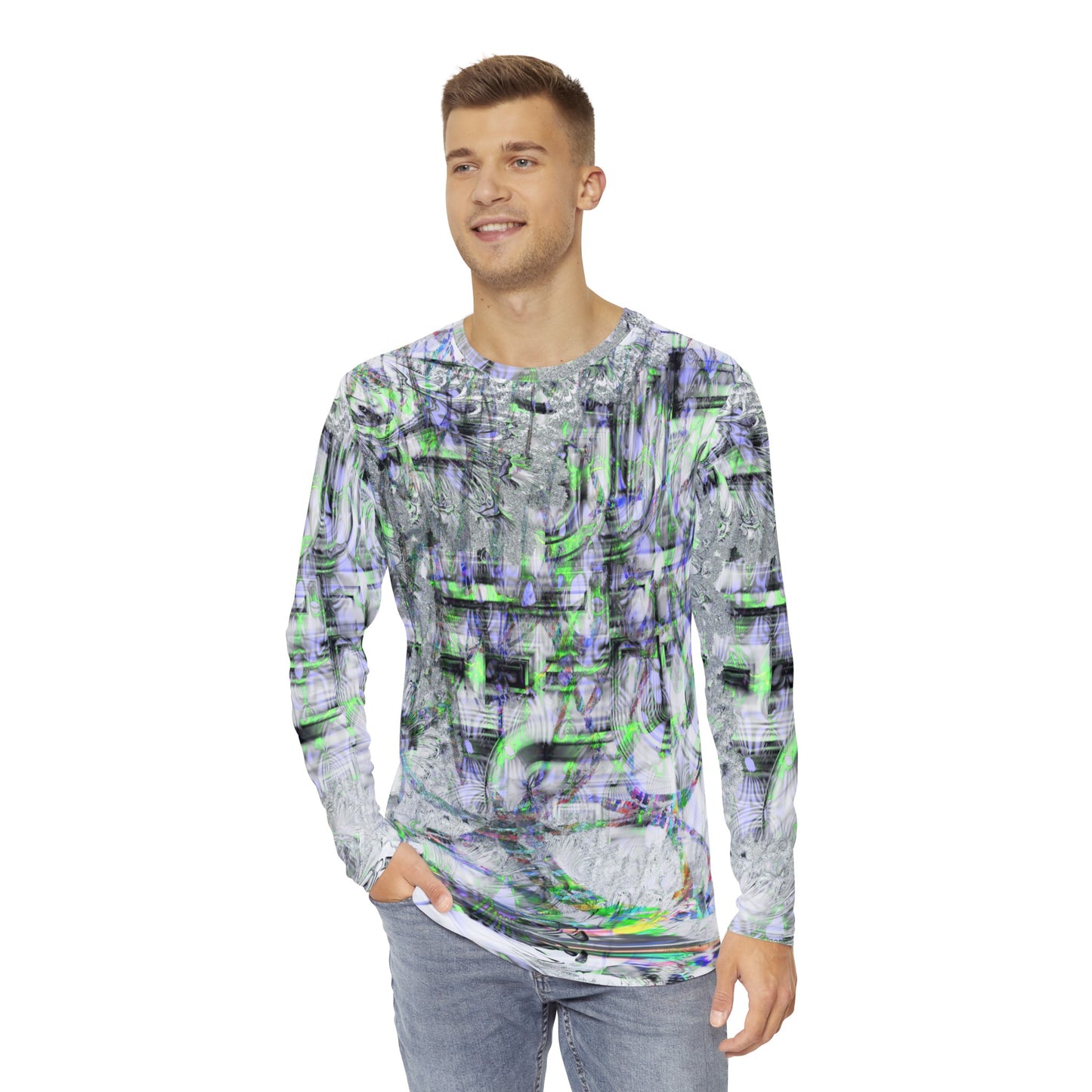 Men's Long Sleeve Shirt (AOP)