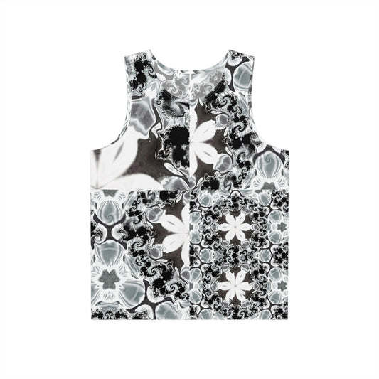 Copy of Men's Galaxy Frog Fractal Cymatics Glitch Art All Over Print Tank