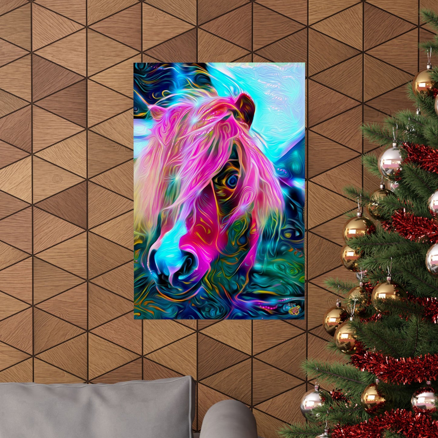 Horse of a Different Color Premium Matte vertical posters