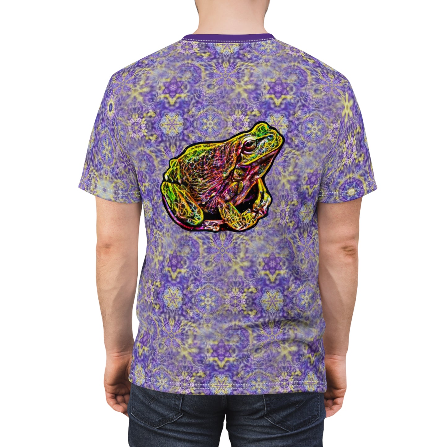 Galaxy Frog Cymatics AOP Cut & Sew Tee