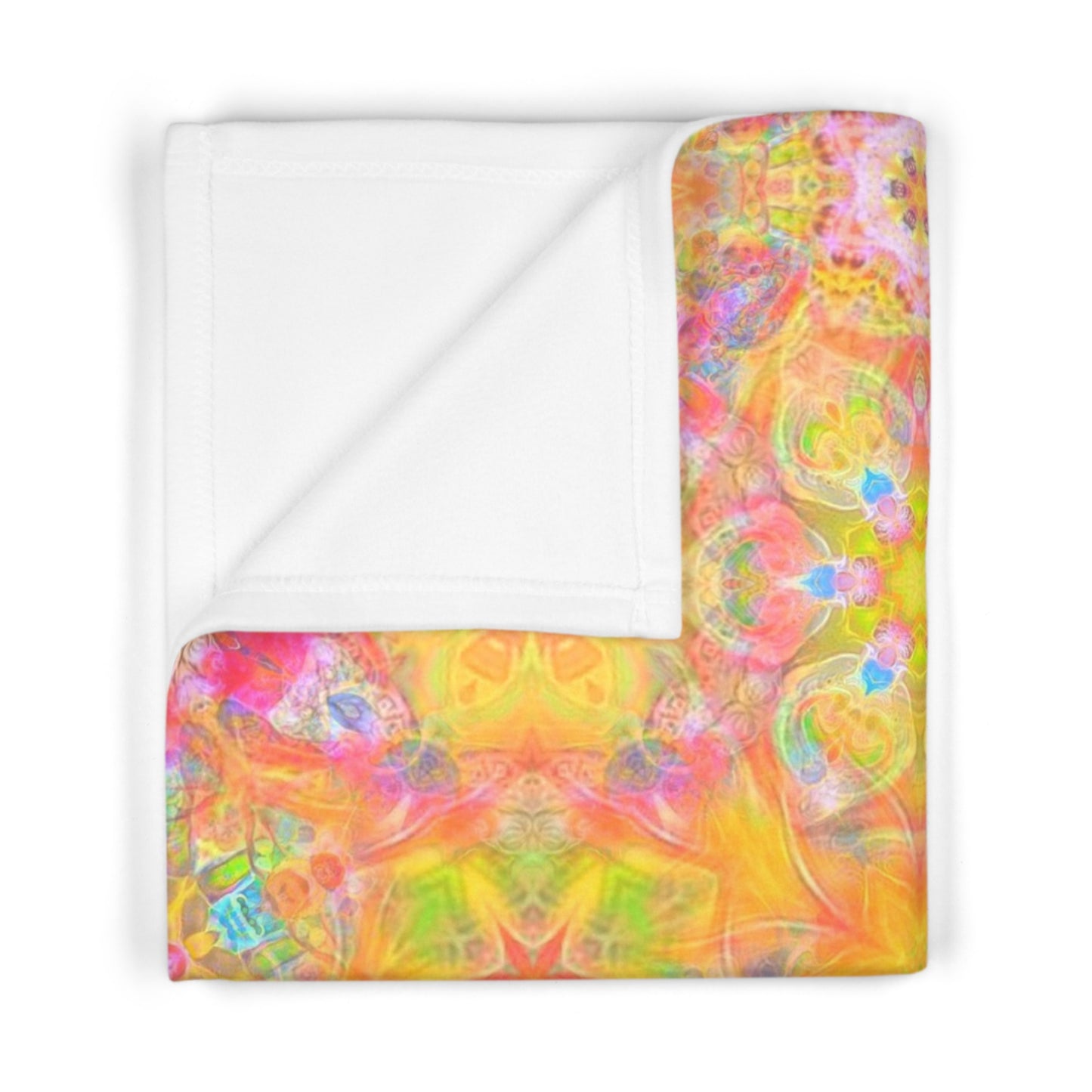 Galaxy Frog Mango Autumn Peach Sunshine Breeze cymatics Soft Fleece Blanket