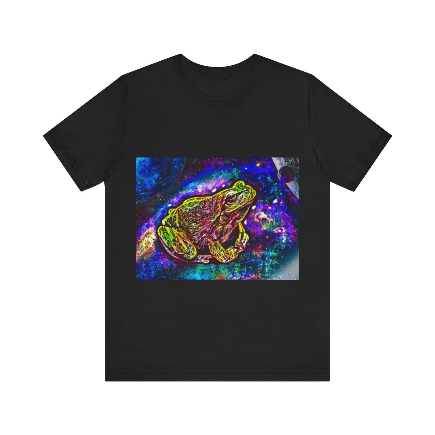 Galaxy Frog Unisex Jersey Short Sleeve Tee