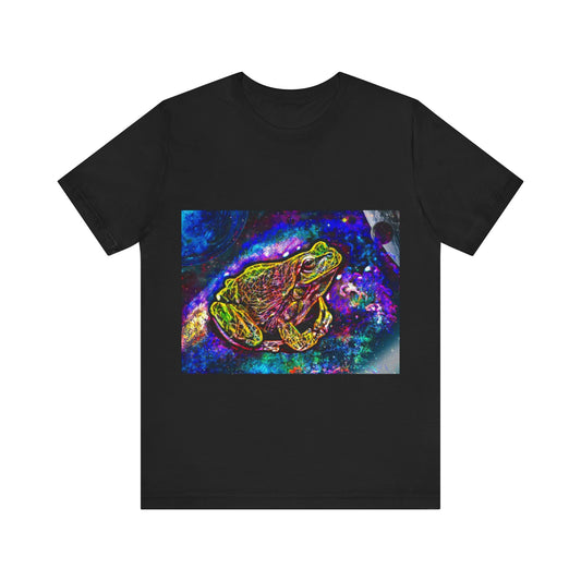 Galaxy Frog Unisex Jersey Short Sleeve Tee