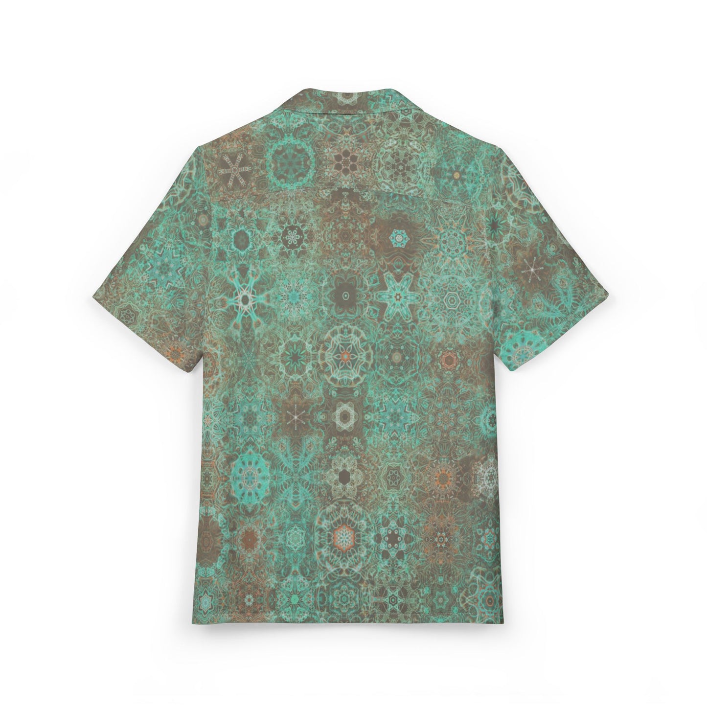 Galaxy Frog Cymatics Button-Down Shirt (AOP)