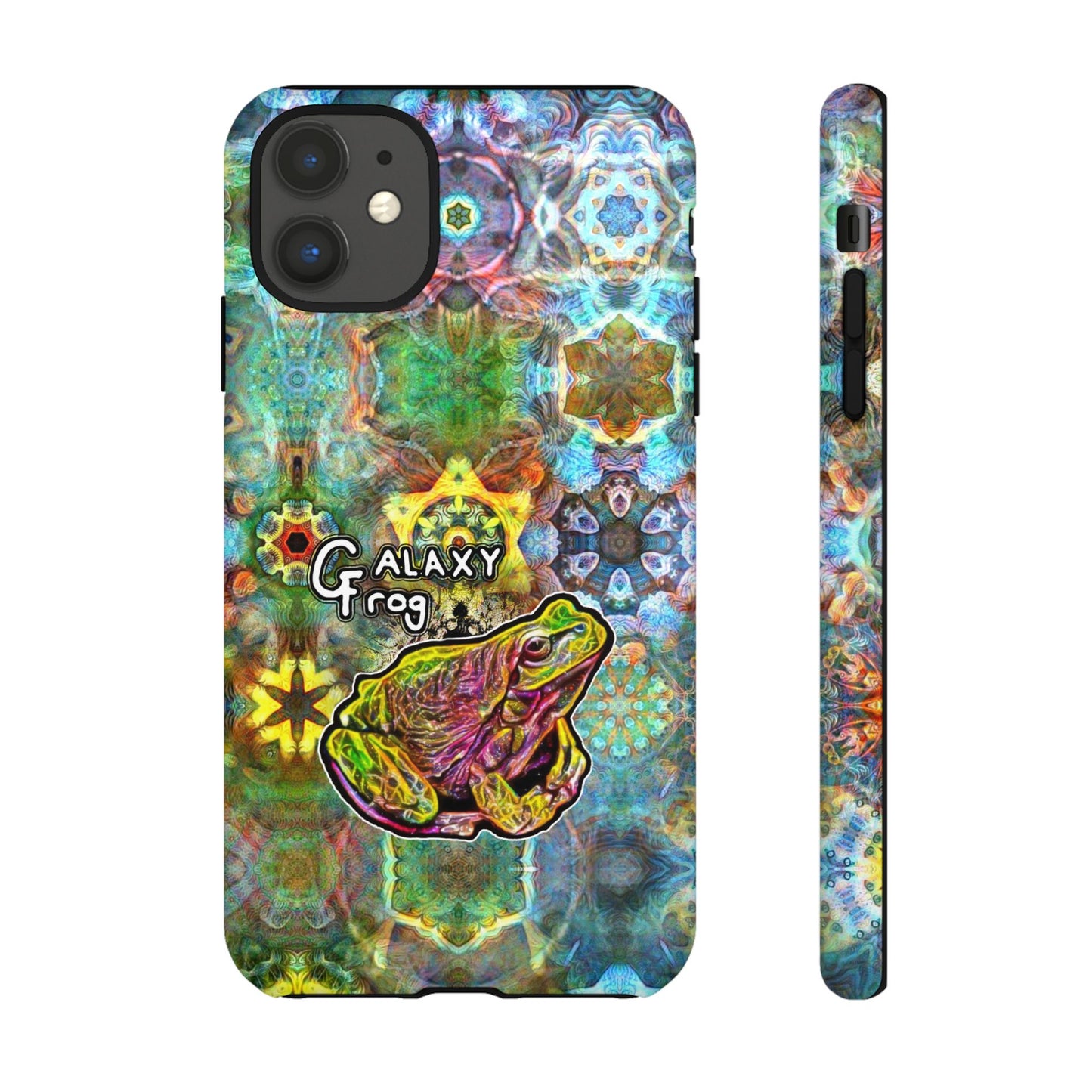 Galaxy Frog Fractal Cymagic Kaleidoscape Phone Cases