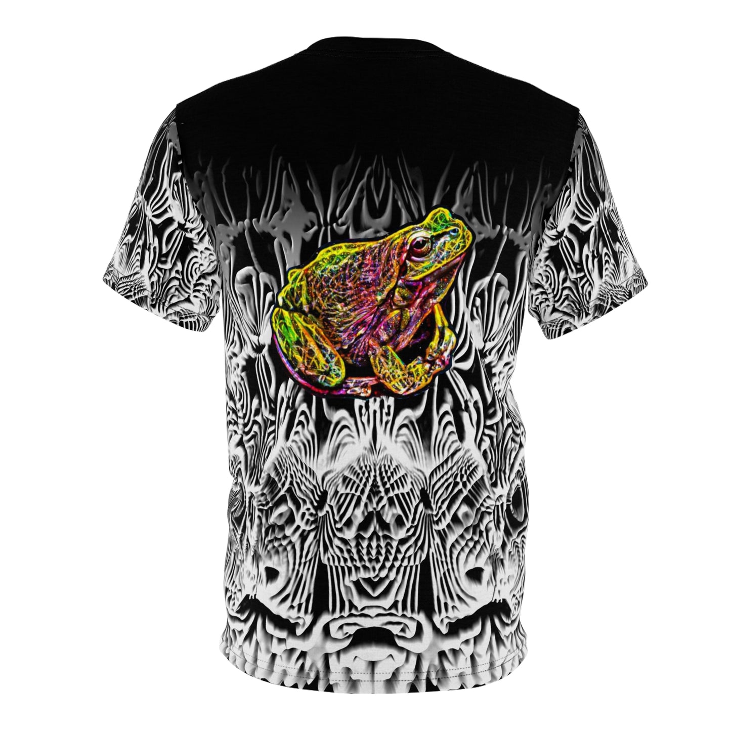 Galaxy Frog Cymatics Unisex AOP Cut & Sew Tee