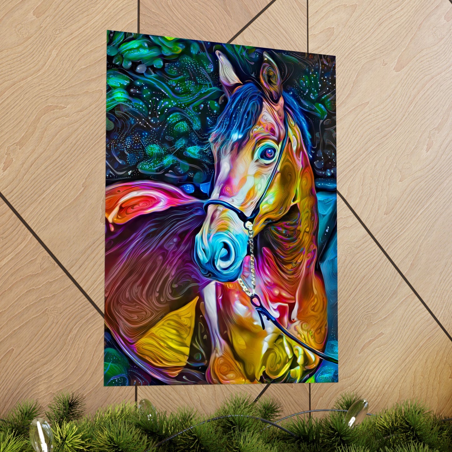 Unlimited Horse Power! Premium Matte vertical posters