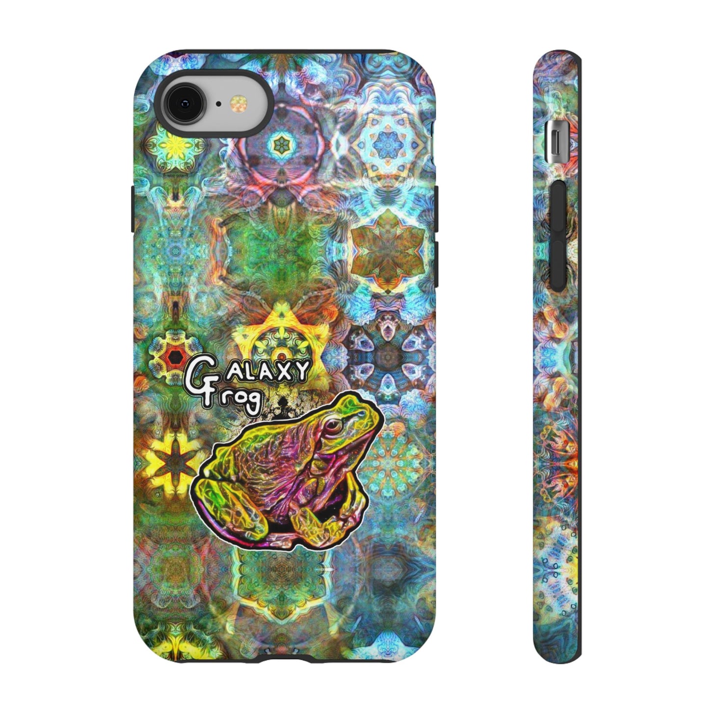 Galaxy Frog Fractal Cymagic Kaleidoscape Phone Cases