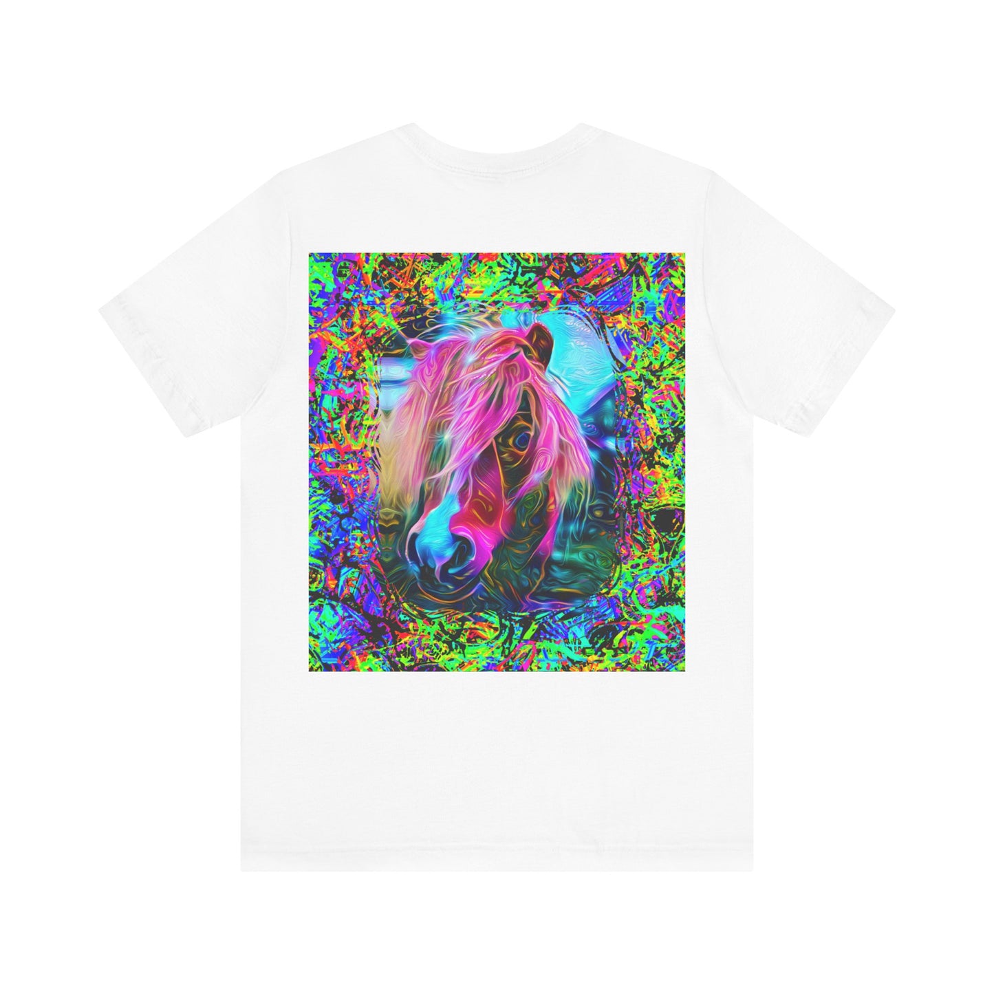 Galaxy Frog Horse Of A Different Color Cymatics Art Tee