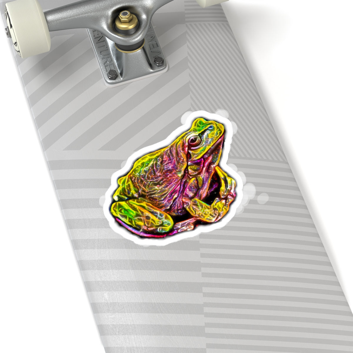 Galaxy Frog Kiss-Cut Stickers