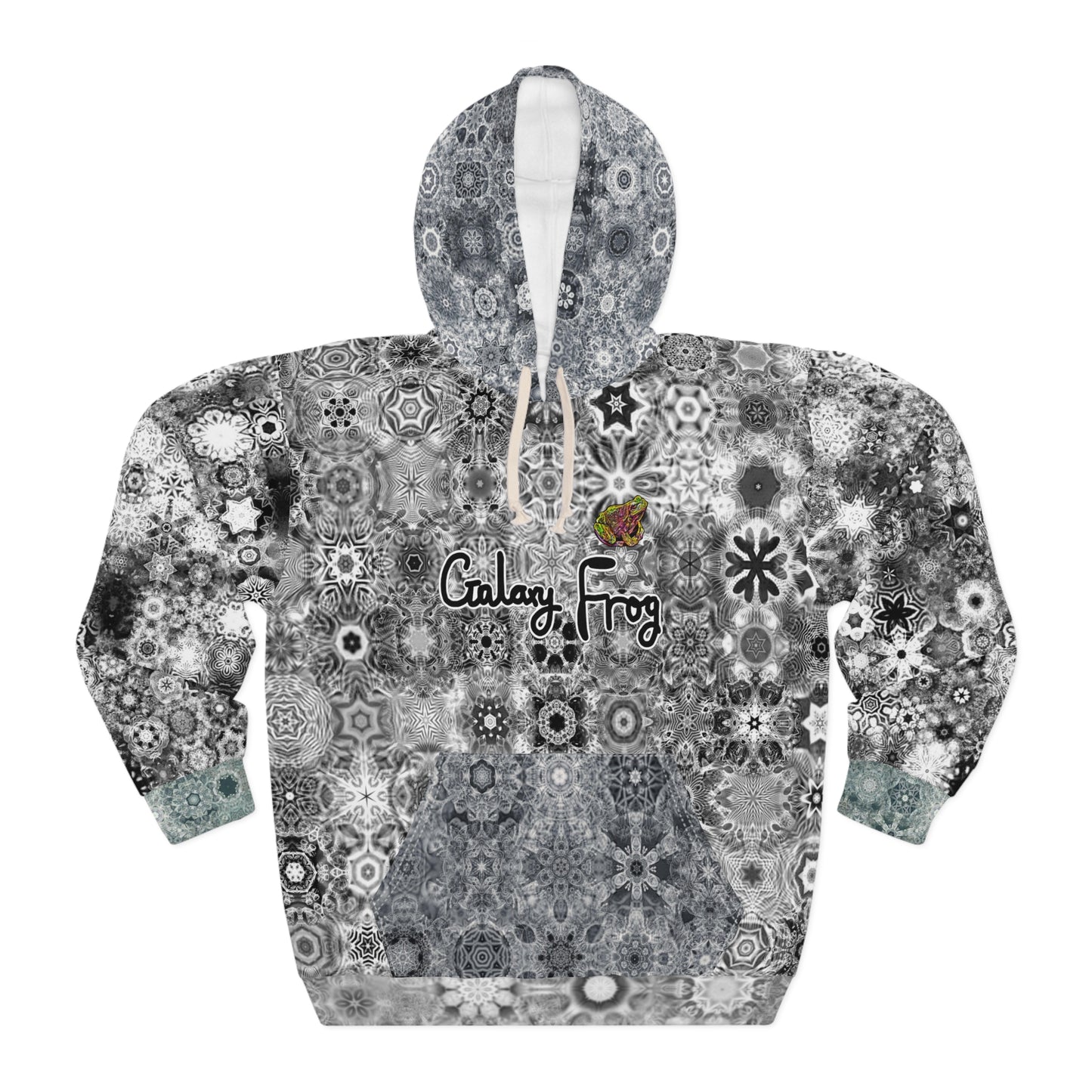 Galaxy Frog Cymatics Pullover Hoodie 0001