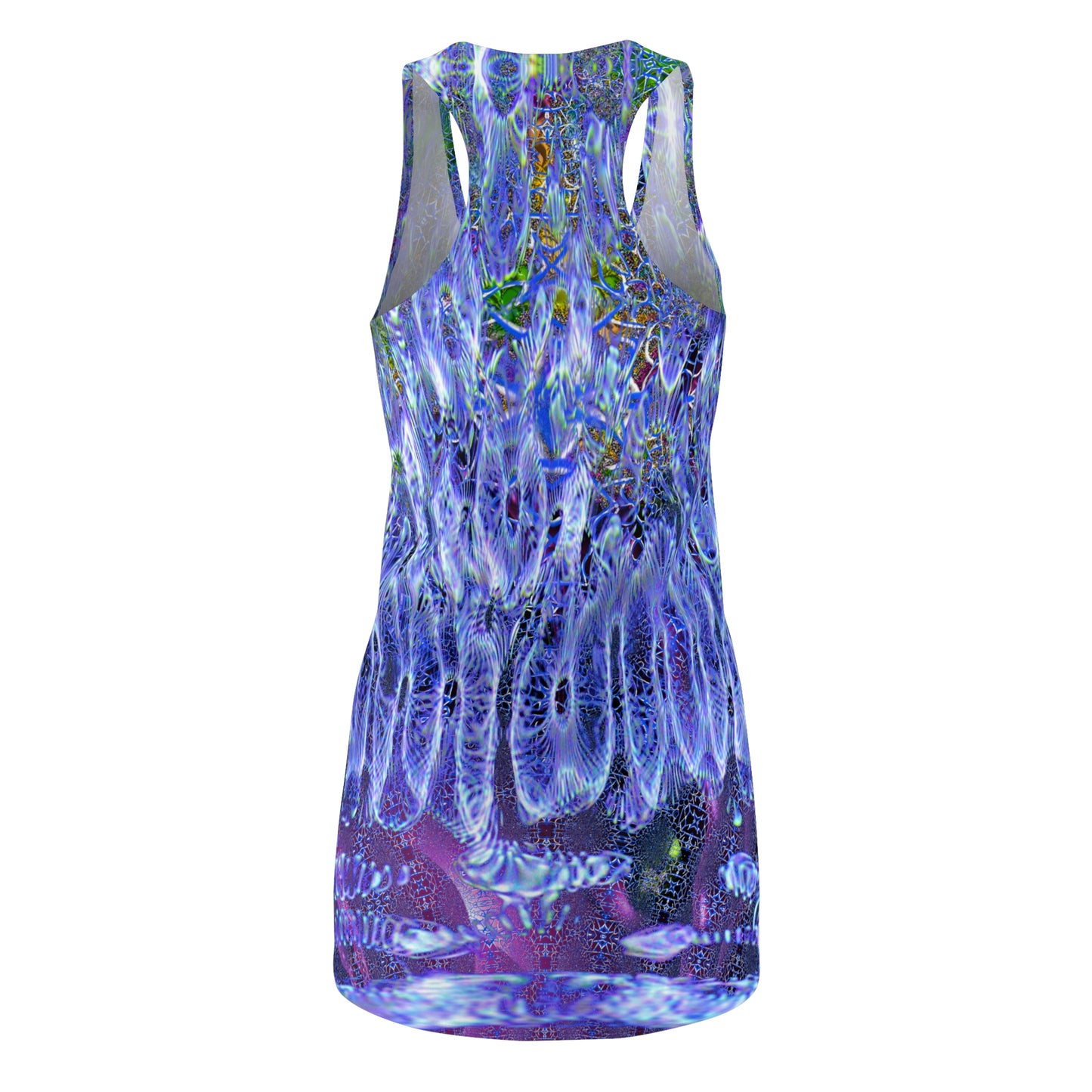 Women's Cut & Sew Racerback Dress (AOP)