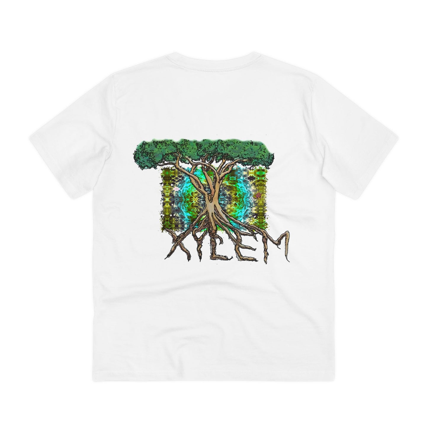 Xylem_Phloem Galaxy Frog Cymatics organic cotton Tee