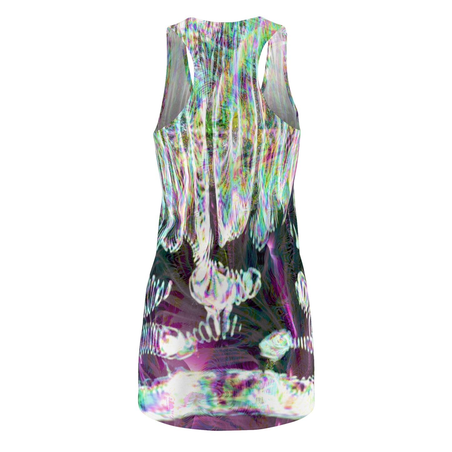 Women's Cut & Sew Racerback Dress (AOP)