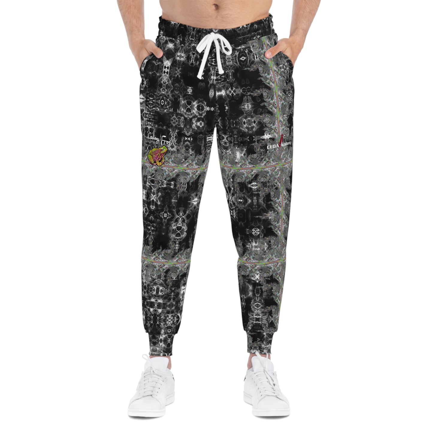 CEDA Academy Galaxy Frog Fractal Kaleidoscope Cymatics Joggers (AOP)