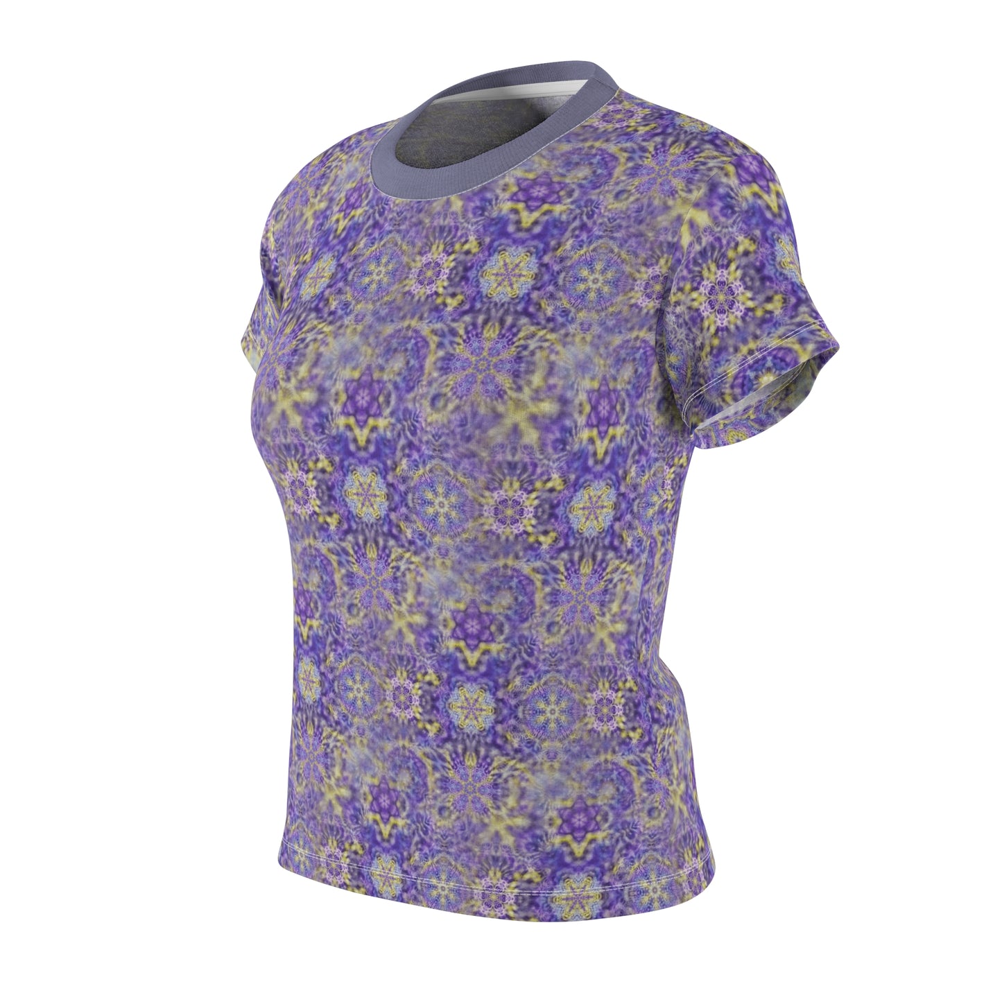 Galaxy Frog Women's Cymatics AOP Cut & Sew Tee