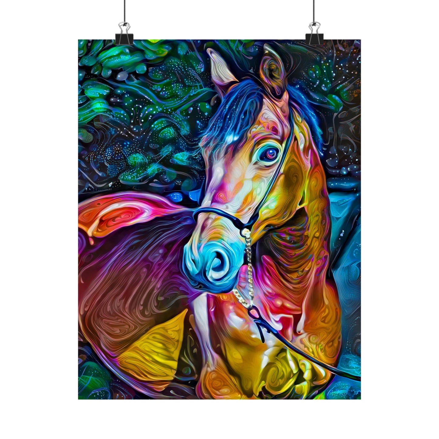 Unlimited Horse Power! Premium Matte vertical posters