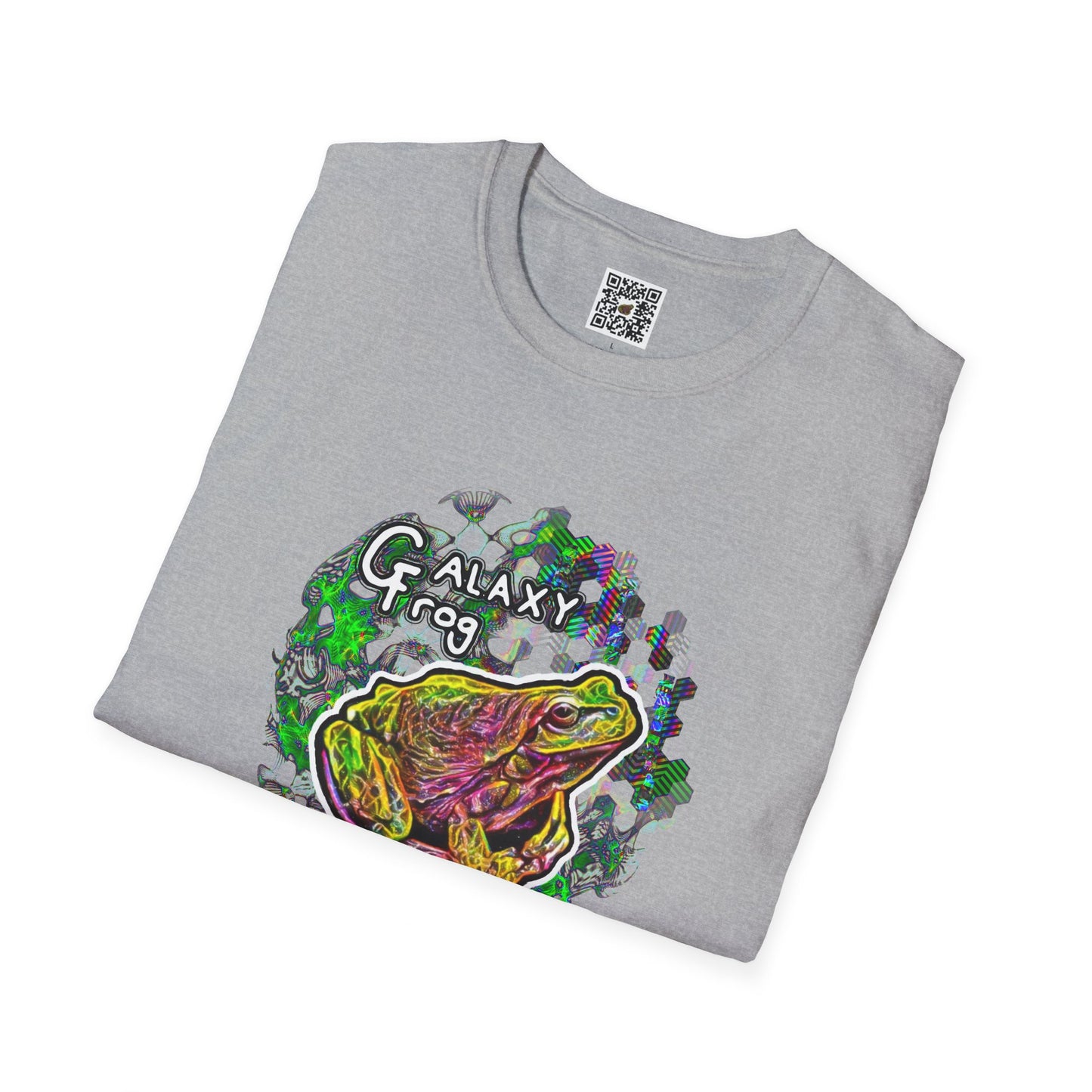 Galaxy Frog Cymatics 93 Softstyle T-Shirt