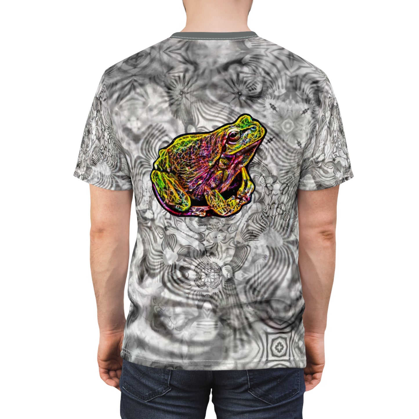 Galaxy Frog Cymatics AOP Cut & Sew Tee