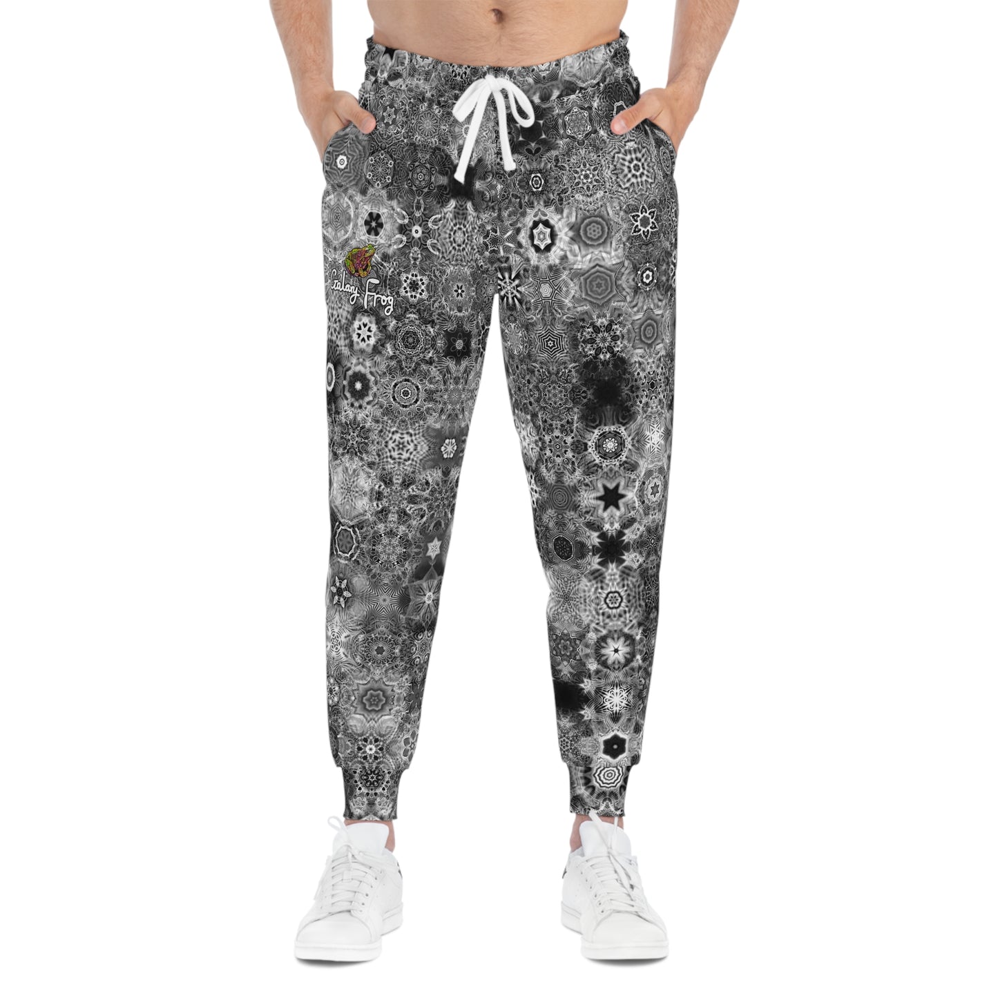 Galaxy Frog Cymatics Athletic Joggers (AOP) 0001