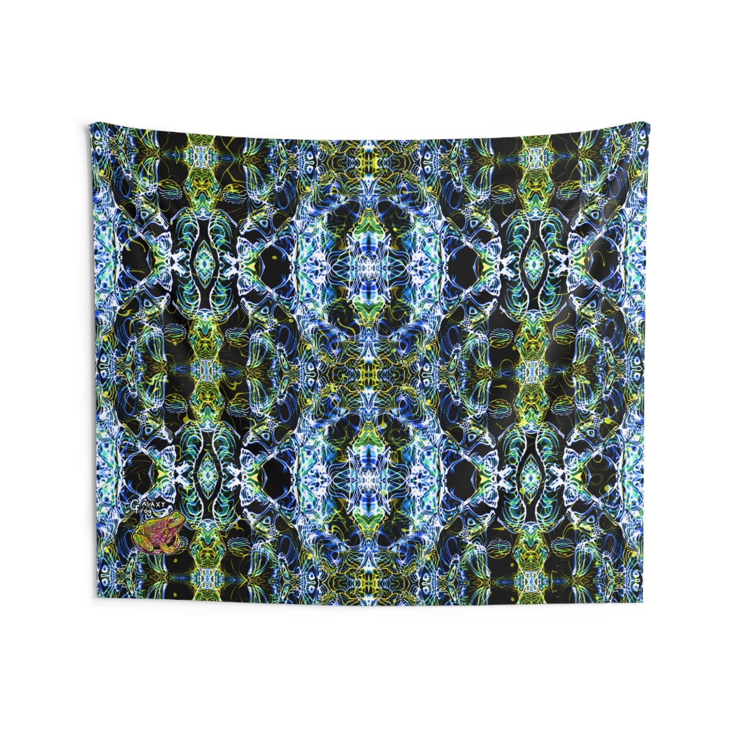 Xylem Phloem Living Water L5S1 Cymatics Galaxy Frog Wall Tapestry