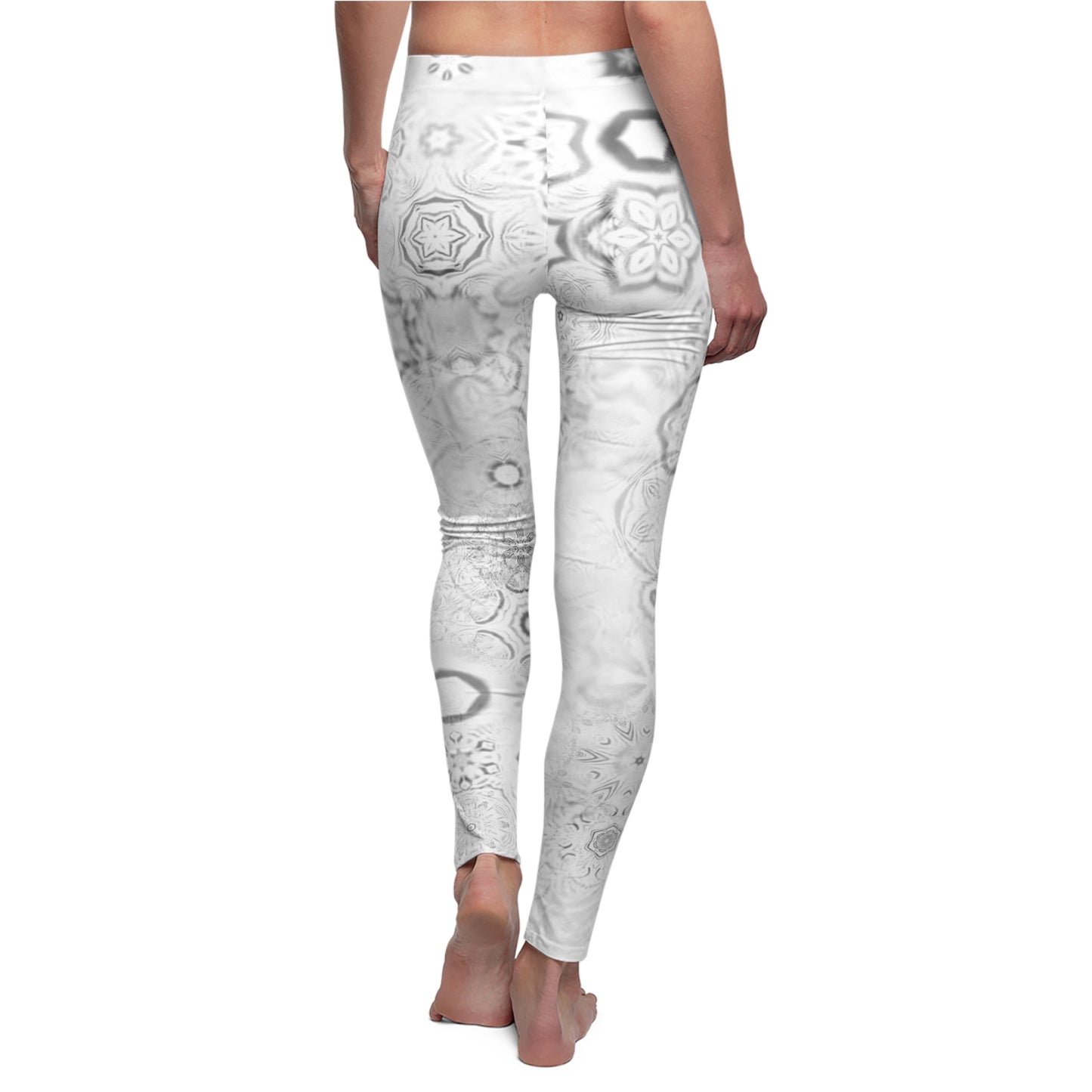 Women's Galaxy Frog Cymatics Cut & Sew Casual Leggings