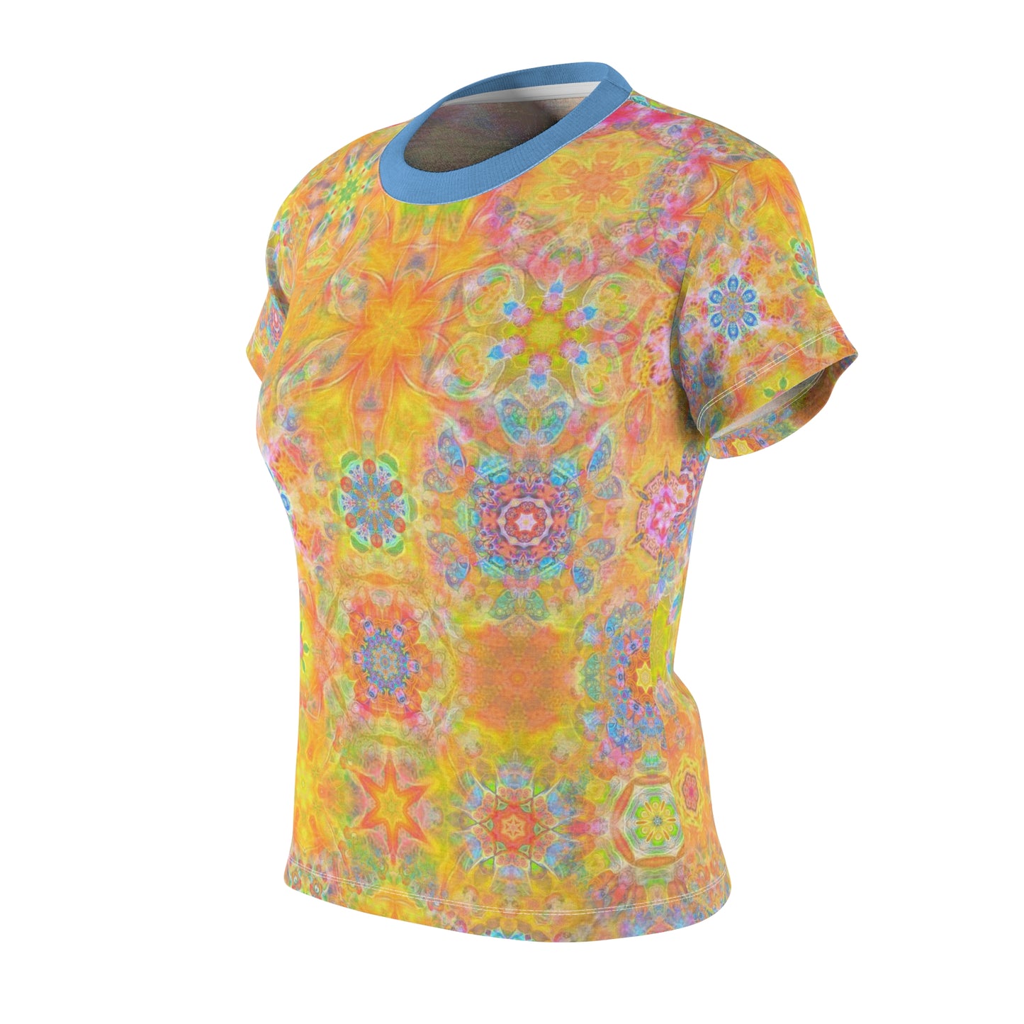 Galaxy Frog Cymatic Women's AOP Cut & Sew Tee