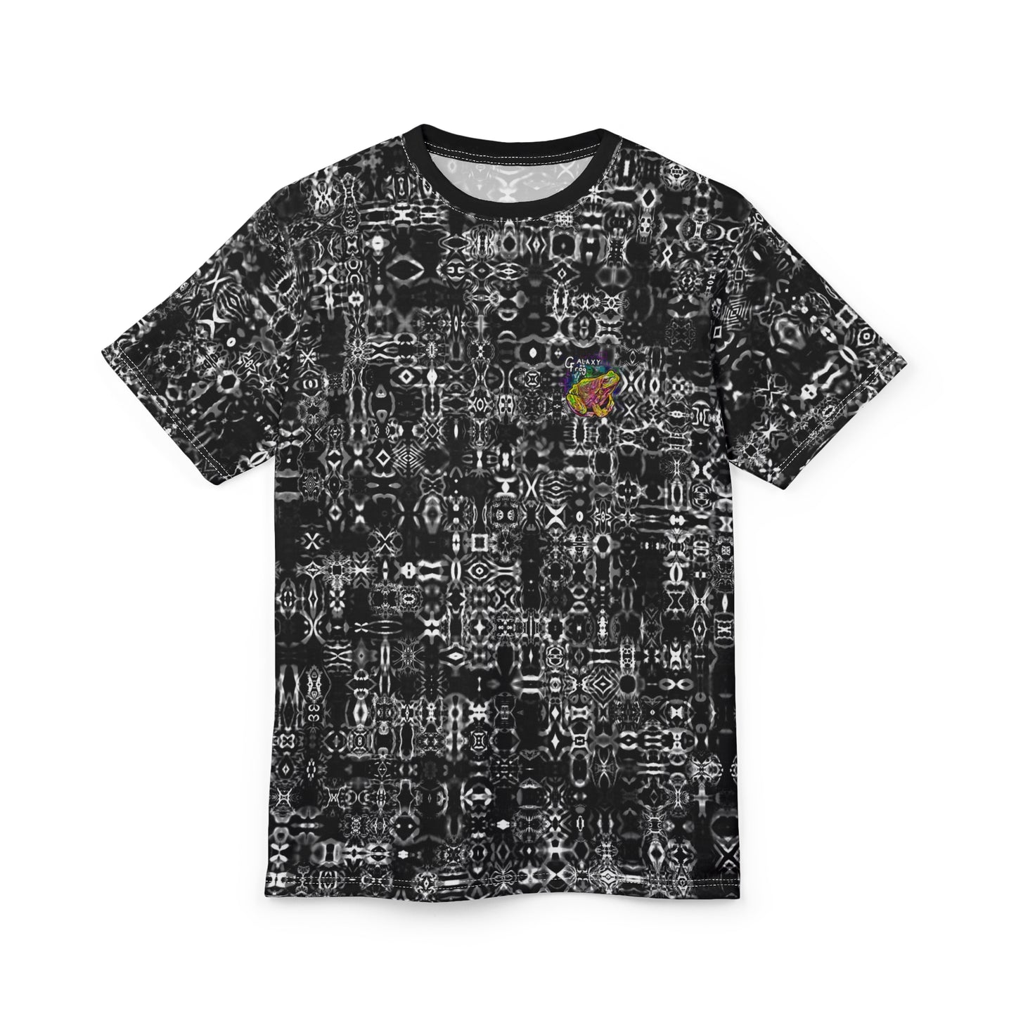 Galaxy Frog Cymatic Kaleidoscape Tee (AOP)