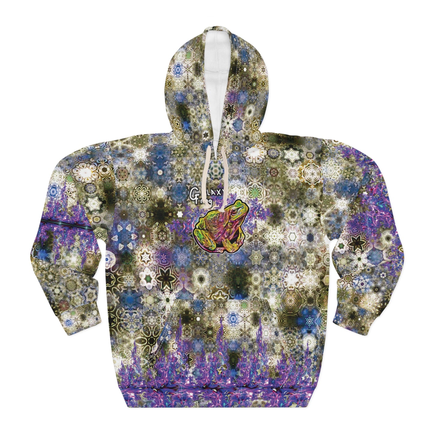 Galaxy Frog Cymatics Hoodie 0002