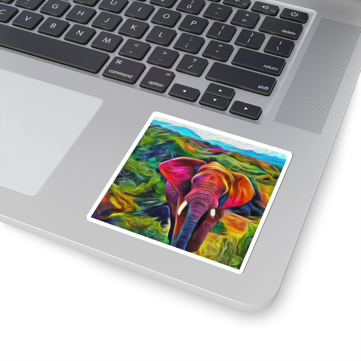 Galaxy Frog Elephant Kiss-Cut Stickers