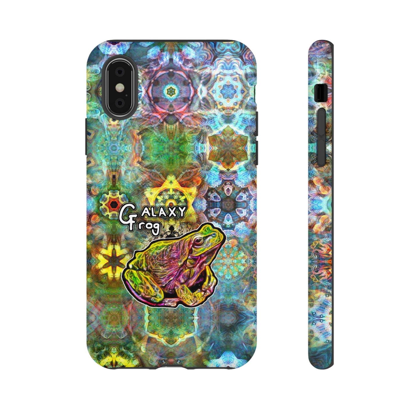 Galaxy Frog Fractal Cymagic Kaleidoscape Phone Cases