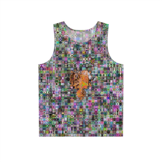 Men's All Over Print Tank 0001 cymatics by galaxy frog