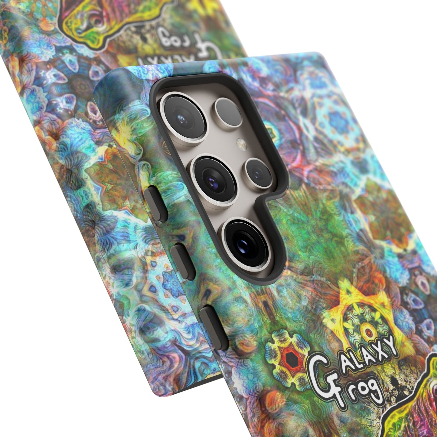 Galaxy Frog Fractal Cymagic Kaleidoscape Phone Cases