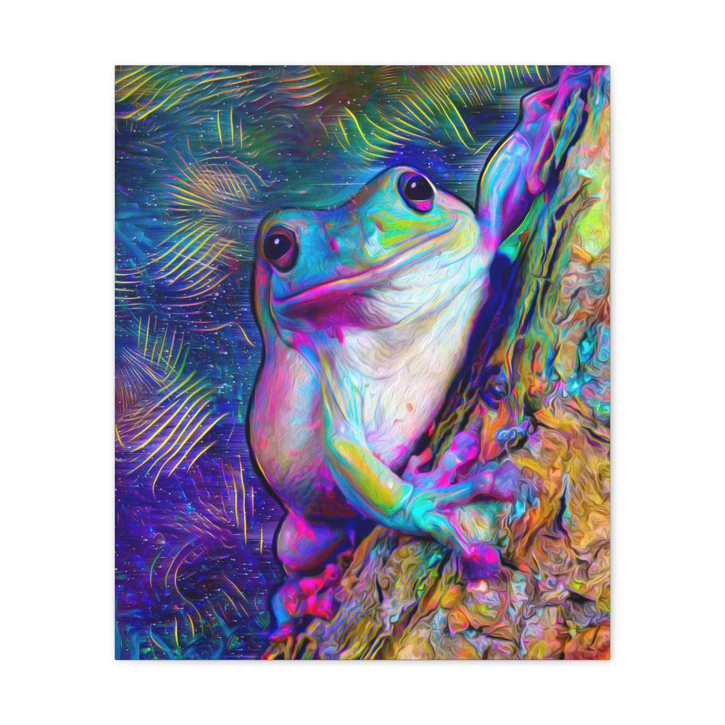 Dazzling Mega Toad Canvas Gallery Wraps