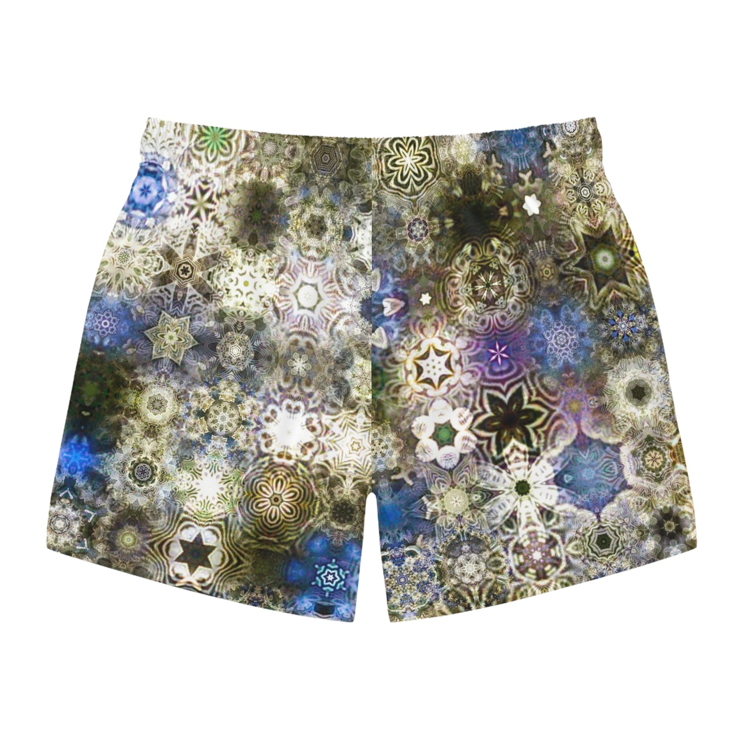 Galaxy Frog Cymatics Swim Trunks 0002