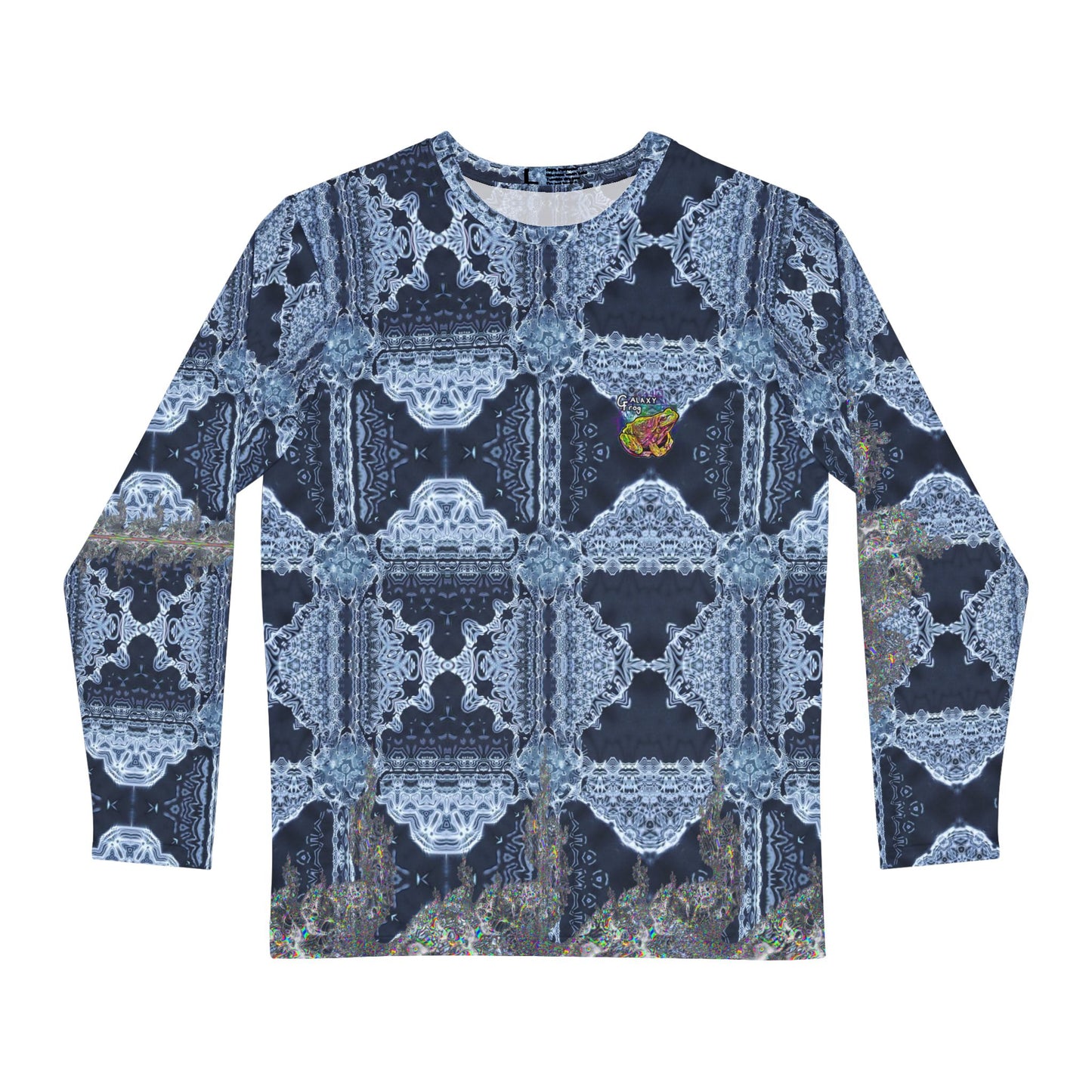 Galaxy Frog Cymatics Long Sleeve Shirt (AOP)