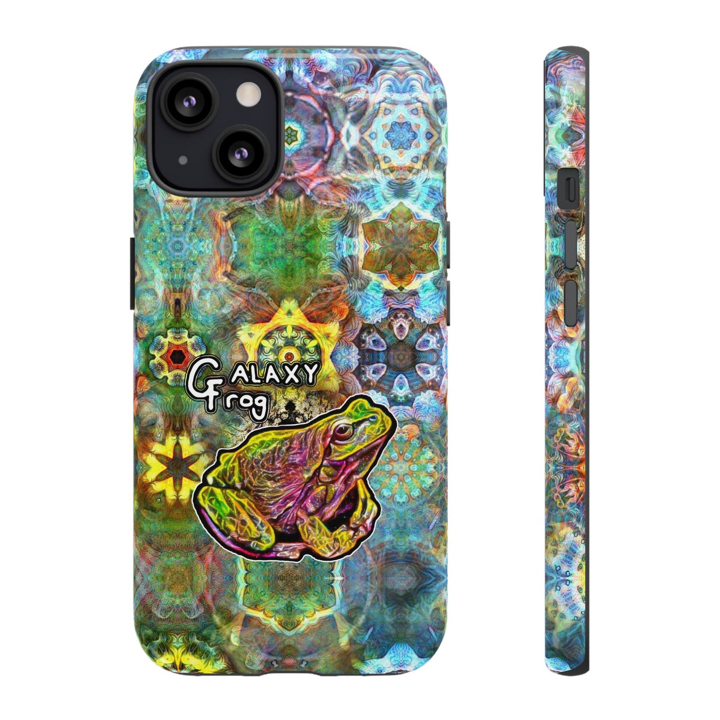 Galaxy Frog Fractal Cymagic Kaleidoscape Phone Cases