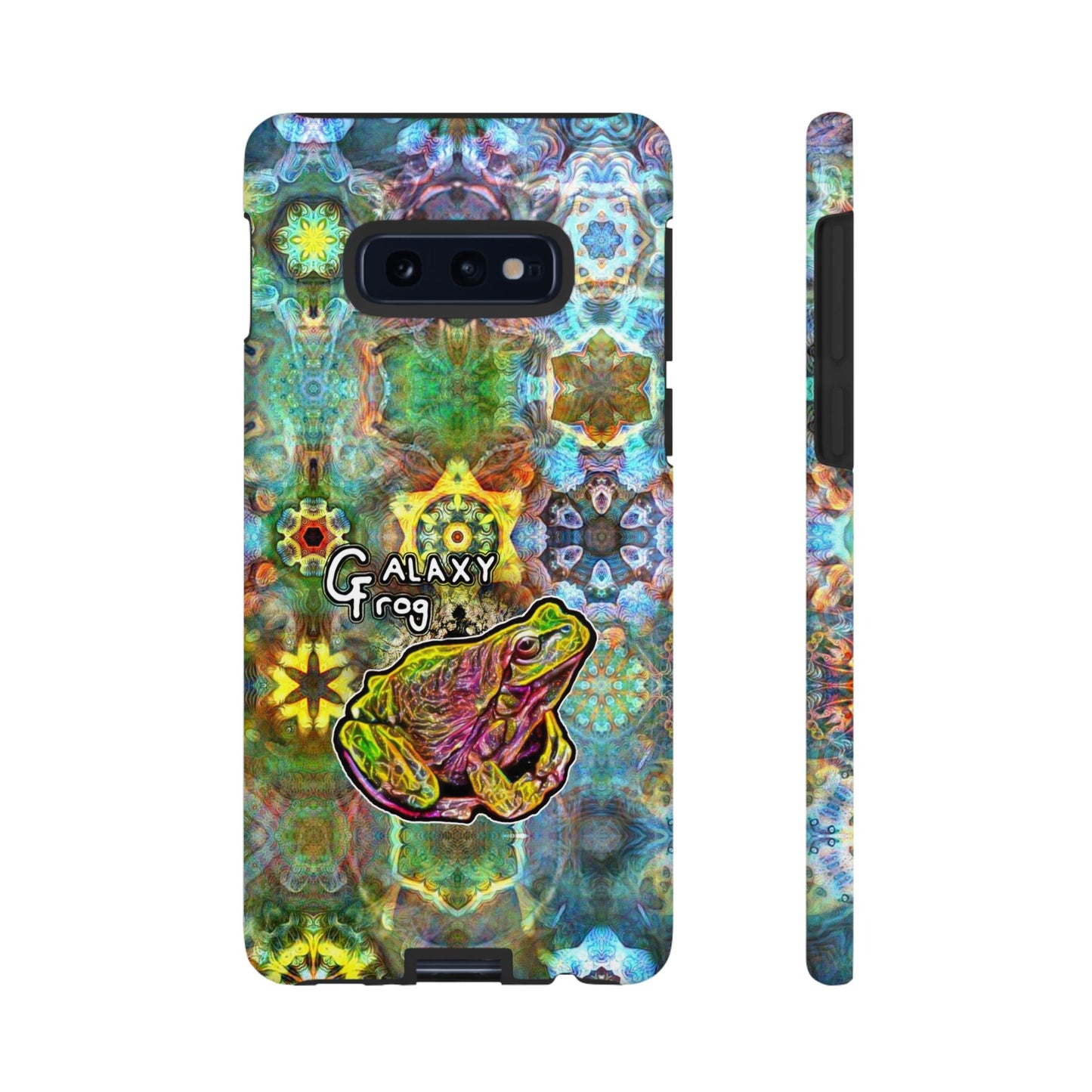 Galaxy Frog Fractal Cymagic Kaleidoscape Phone Cases