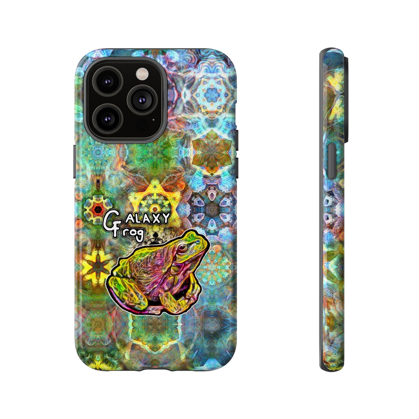 Galaxy Frog Fractal Cymagic Kaleidoscape Phone Cases