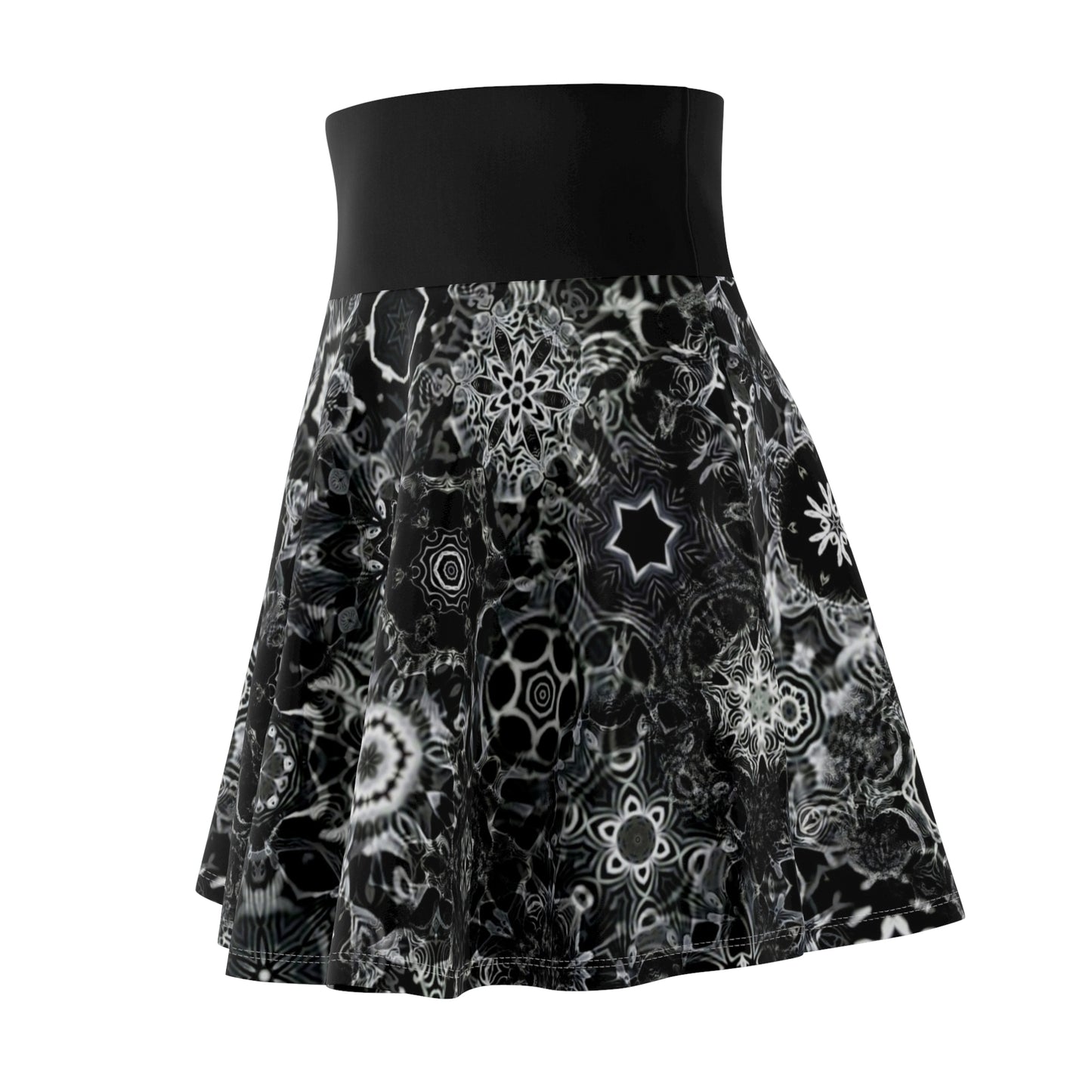 Galaxy Frog Cymatics Women's Skater Skirt