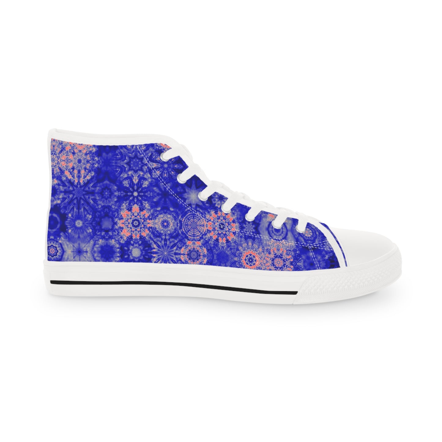 Galaxy Frog Men's Cymatics High Top Sneakers