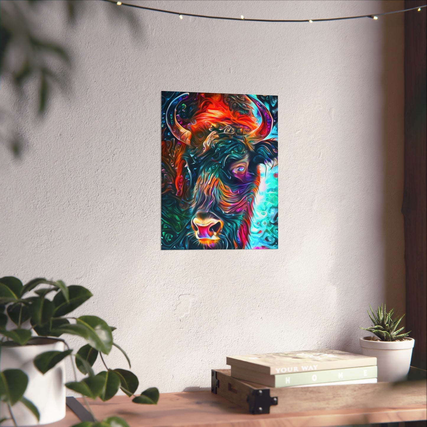 Buffalo Extravaganza Bonanza Premium Matte vertical posters