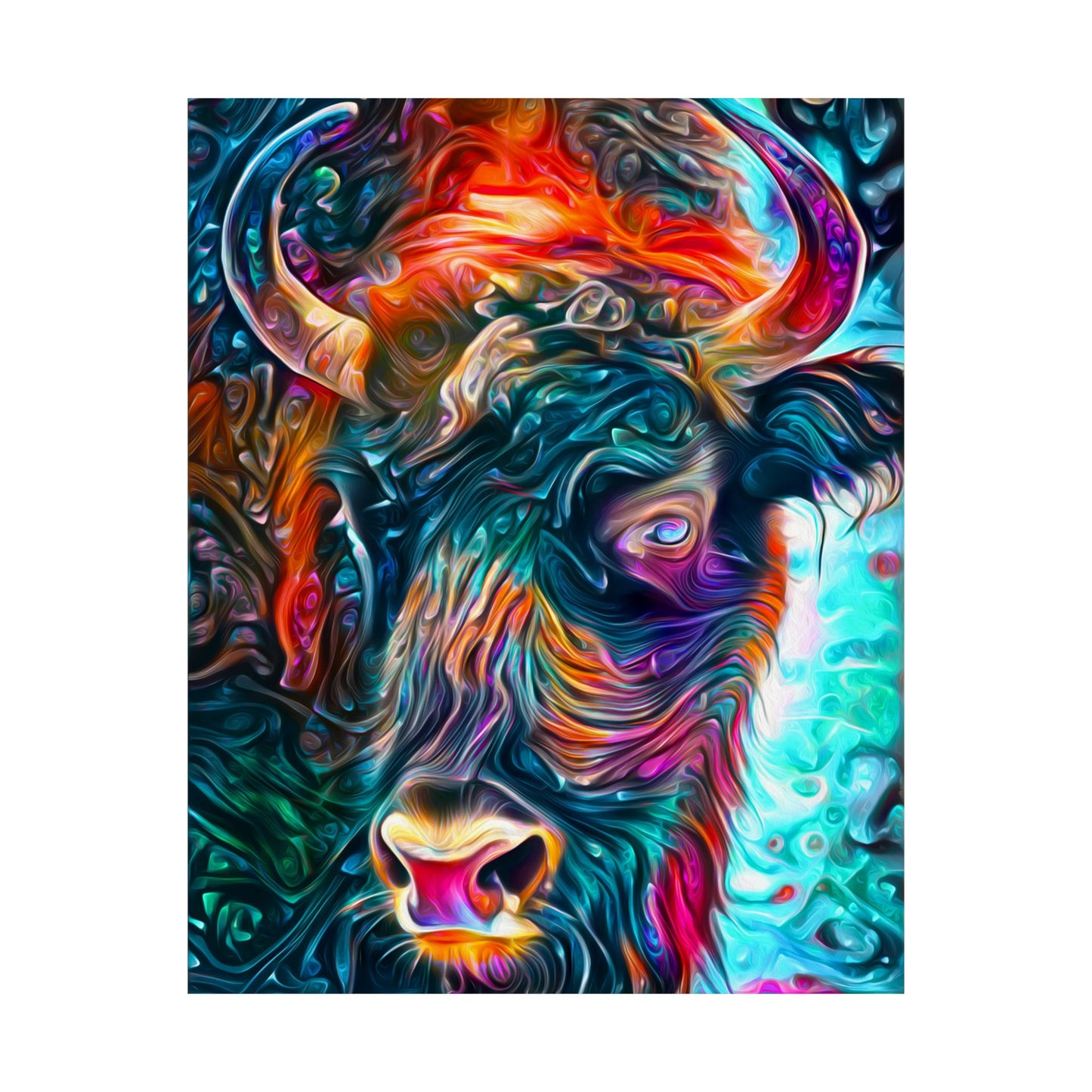 Buffalo Extravaganza Bonanza Premium Matte vertical posters