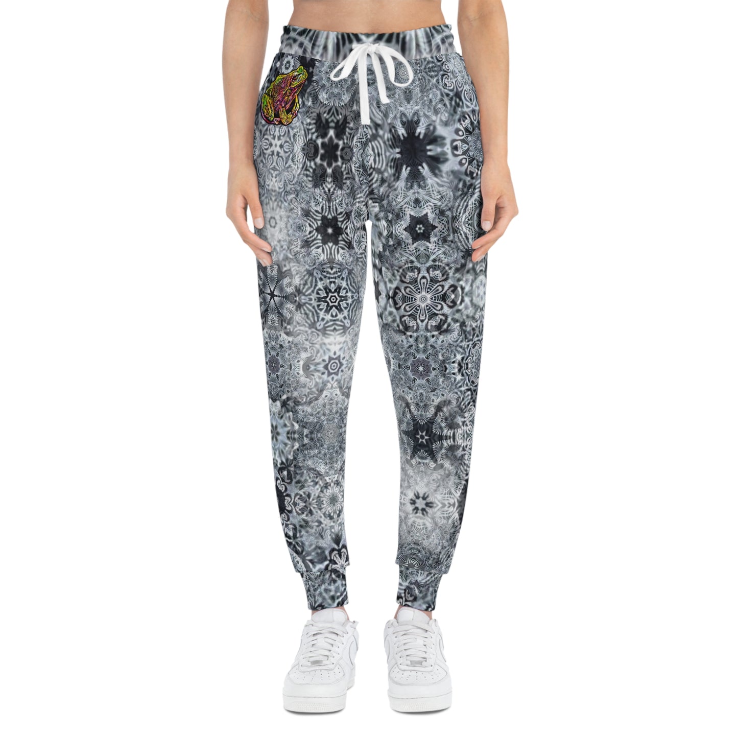 Galaxy Frog Cymatics Athletic Joggers (AOP)